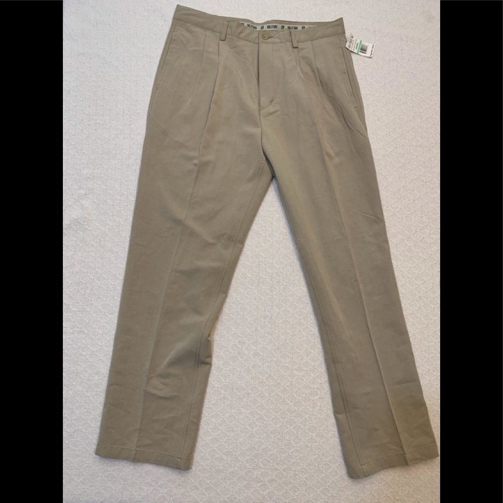 SOLITUDE Mens 34/32 Linen Blend Beige Time And Again Pants New With Tags